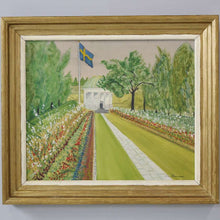 Load image into Gallery viewer, Malmö Sweden - Margareta Pavilion, Unidentified artist oil on panel
