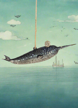 Load image into Gallery viewer, Victorian Narwhal
