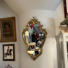 Load image into Gallery viewer, Antique Baroque Gilded Mirror - Bon Ton goods
