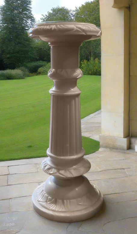 Antique French Alabaster Column