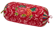 Load image into Gallery viewer, Love Red Flower - Bolster Cushion with Insert - Lisa Corti
