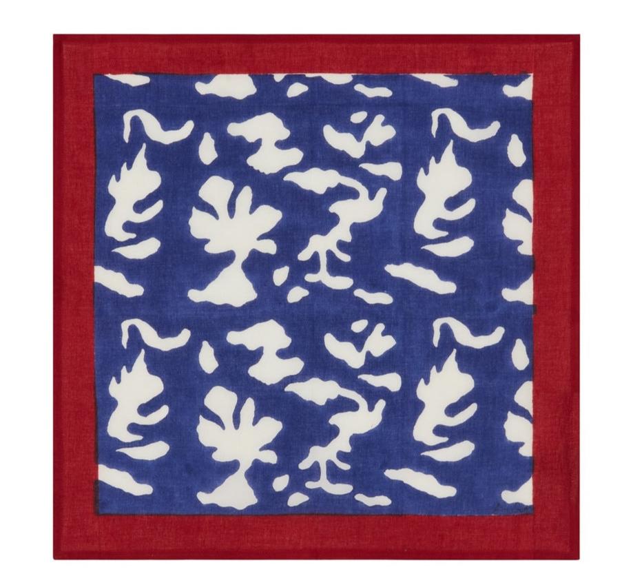 Blue Pot Royal Blue Napkins - Lisa Corti