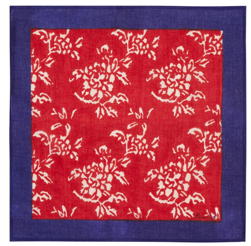 Kandem Flower Red Napkins - Lisa Corti