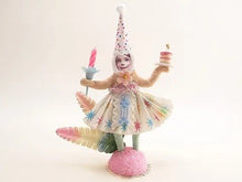 Load image into Gallery viewer, Birthday Girl Figure - Vintage Inspired Spun Cotton - Bon Ton goods
