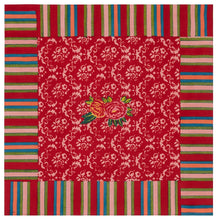 Load image into Gallery viewer, Love Flower Red Cotton Cloth 110x110 - Lisa Corti
