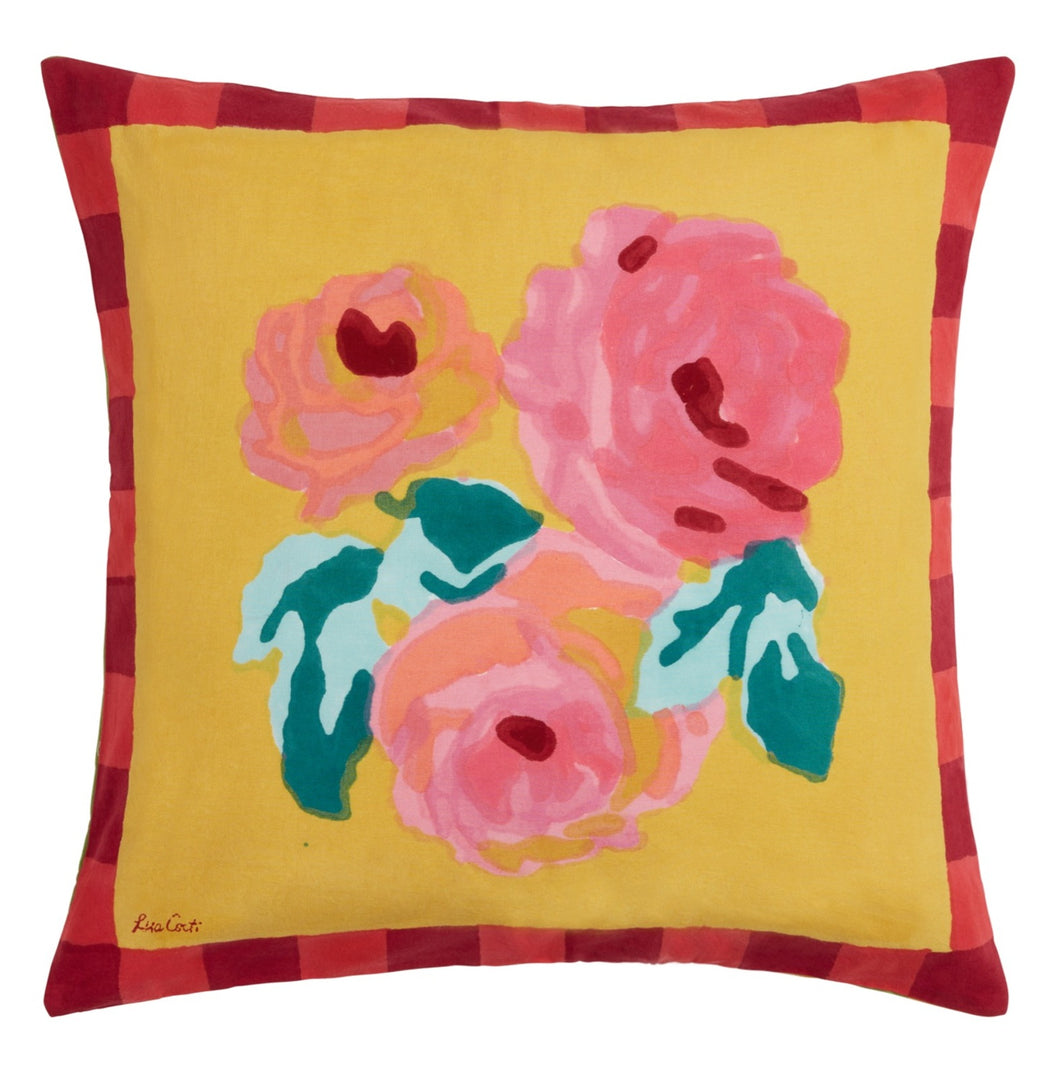 Nizam Sulphur Pillow with Insert 45x45 - Lisa Corti