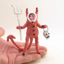 Load image into Gallery viewer, Devil Child Figure - Vintage Inspired Spun Cotton - Bon Ton goods
