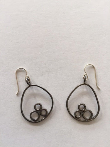 Dream Pendant Earrings - Black Rhodium - Bon Ton goods