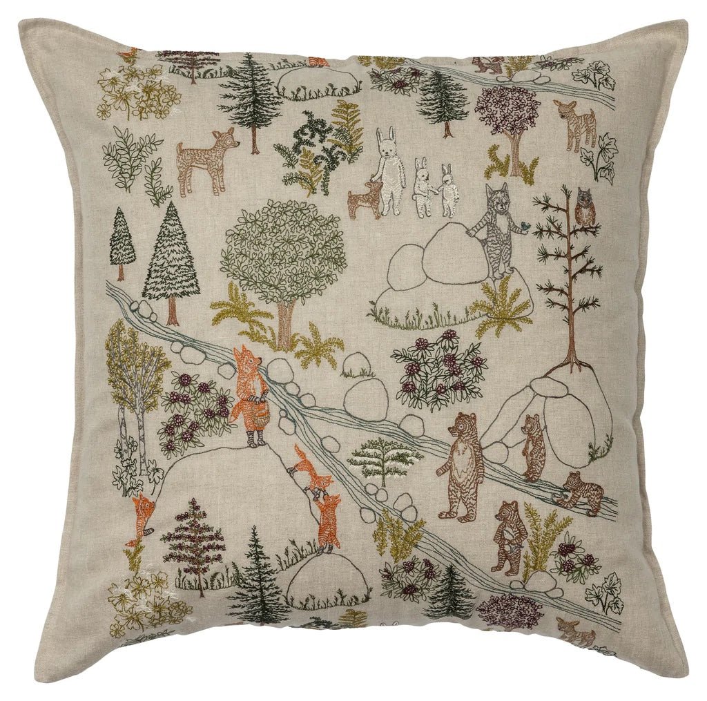 Forest Fun Pillow - Bon Ton goods