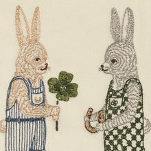 Load image into Gallery viewer, Good Luck Bunnies Card - Bon Ton goods

