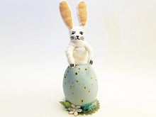 Load image into Gallery viewer, Hatched Bunny Egg Figure - Vintage by Crystal - Bon Ton goods
