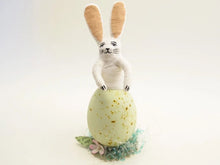 Load image into Gallery viewer, Hatched Bunny Egg Figure - Vintage by Crystal - Bon Ton goods
