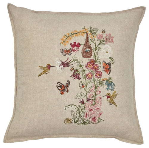 Hummingbird Vine Pillow - Bon Ton goods