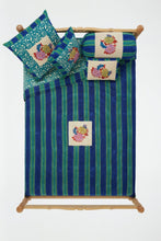 Load image into Gallery viewer, Knight Peacock Pillow - Bon Ton goods
