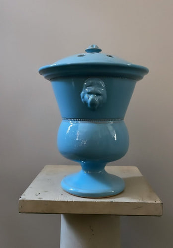 Lion Tulip Vase - Blue - Bon Ton goods