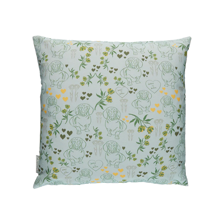 Mix Lauren Cushion (Blue/Green)