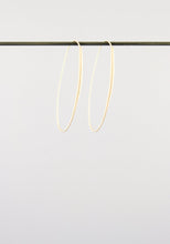 Load image into Gallery viewer, Oval Hoops Yellow Gold - Bon Ton goods
