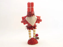 Load image into Gallery viewer, Red Santa With Presents Figure - Vintage Inspired Spun Cotton - Bon Ton goods
