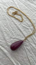 Load image into Gallery viewer, Ruby Large Drop Pendant - Bon Ton goods
