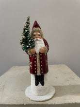 Load image into Gallery viewer, Santa Burgundy with Dots - Bon Ton goods
