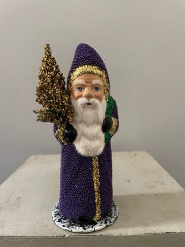 Santa Purple - Beaded - Bon Ton goods