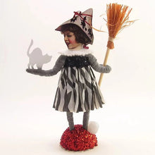 Load image into Gallery viewer, Spunky Witch Figure - Vintage Inspired Spun Cotton - Bon Ton goods
