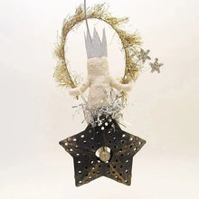 Load image into Gallery viewer, Star Gaze Princess Ornament - Vintage Inspired Spun Cotton - Bon Ton goods
