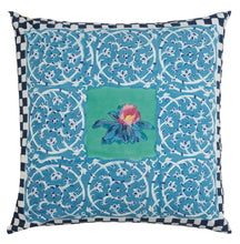 Load image into Gallery viewer, Tiles Green - Pillow - Bon Ton goods
