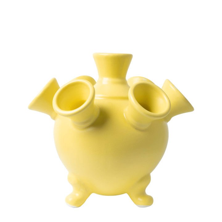 Tulip Vase on Legs Yellow - Large - Bon Ton goods