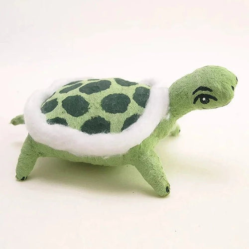 Turtle Ornament/Figure - Vintage Inspired Spun Cotton - Bon Ton goods