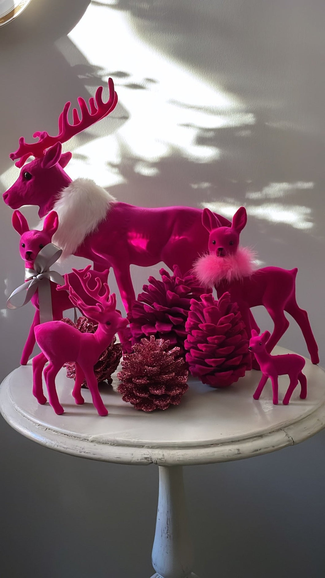 Tiny Velvet Bambi - Fuchsia