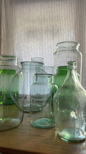 Load image into Gallery viewer, Vintage French Glass Pickling Jar - Green - Bon Ton goods
