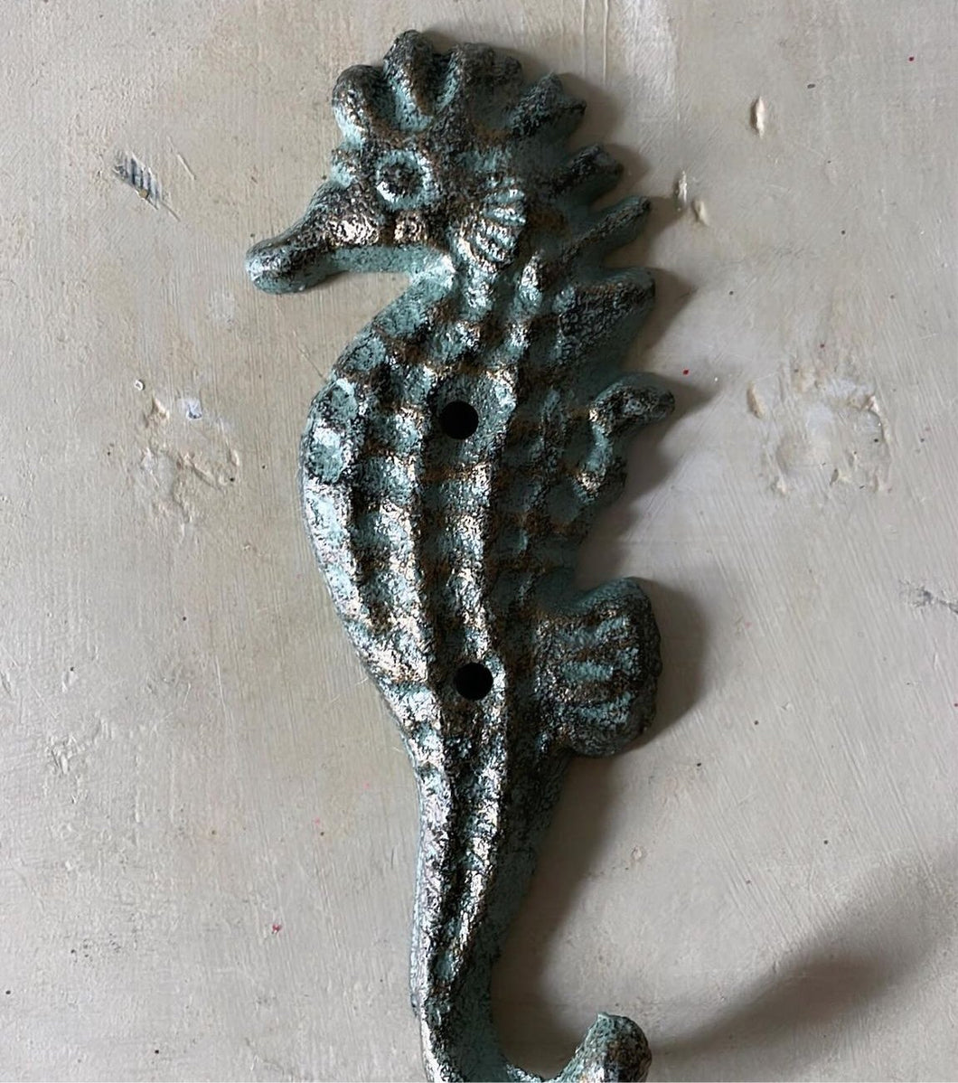 Vintage Seahorse Cast Iron - Bon Ton goods