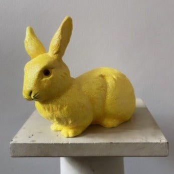 Warm Yellow Glitter Medium Bunny - Ino Schaller - Bon Ton goods