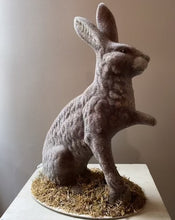 Load image into Gallery viewer, Brown Beaded Bunny Sitting on Grass - Ino Schaller
