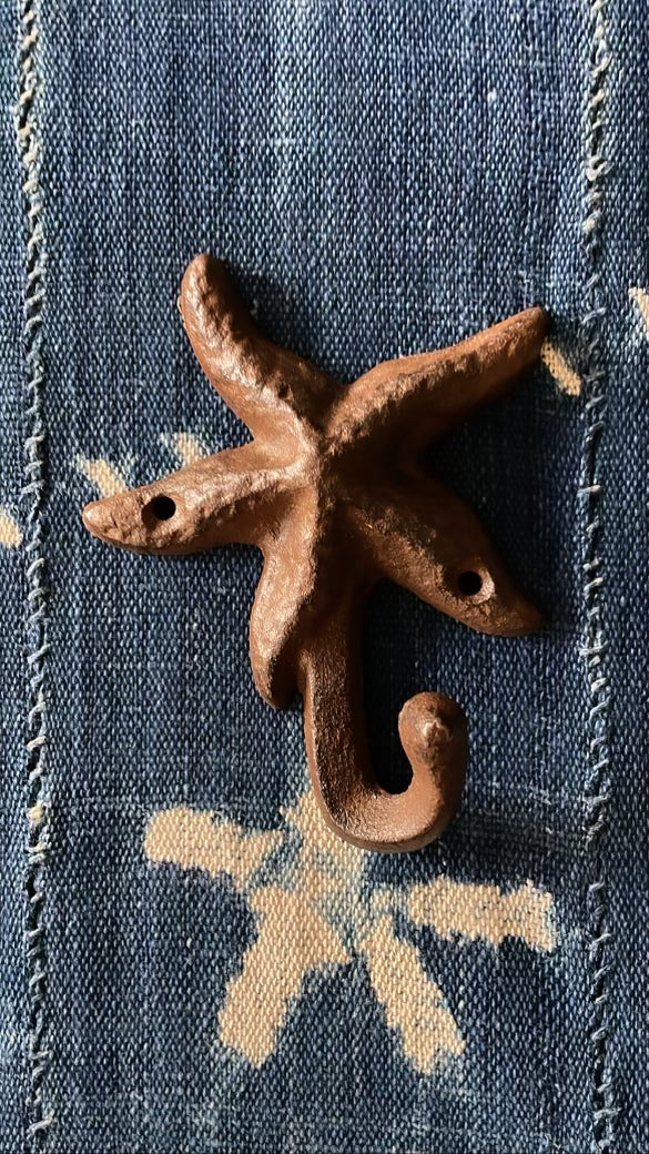 Cast Iron Hook Starfish - Vintage
